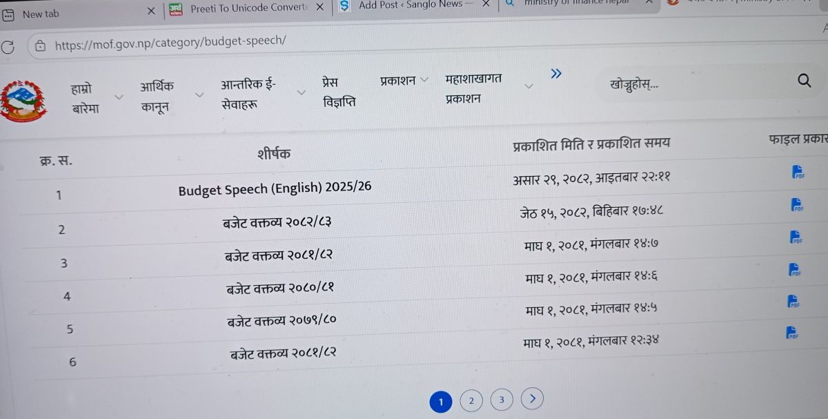 बजेट सार्वजनिक कहिले ? अनभिज्ञ जस्तै अर्थ मन्त्रालय