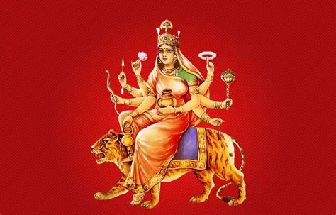 नवरात्र चौथो दिन कुष्माण्डा देवी
