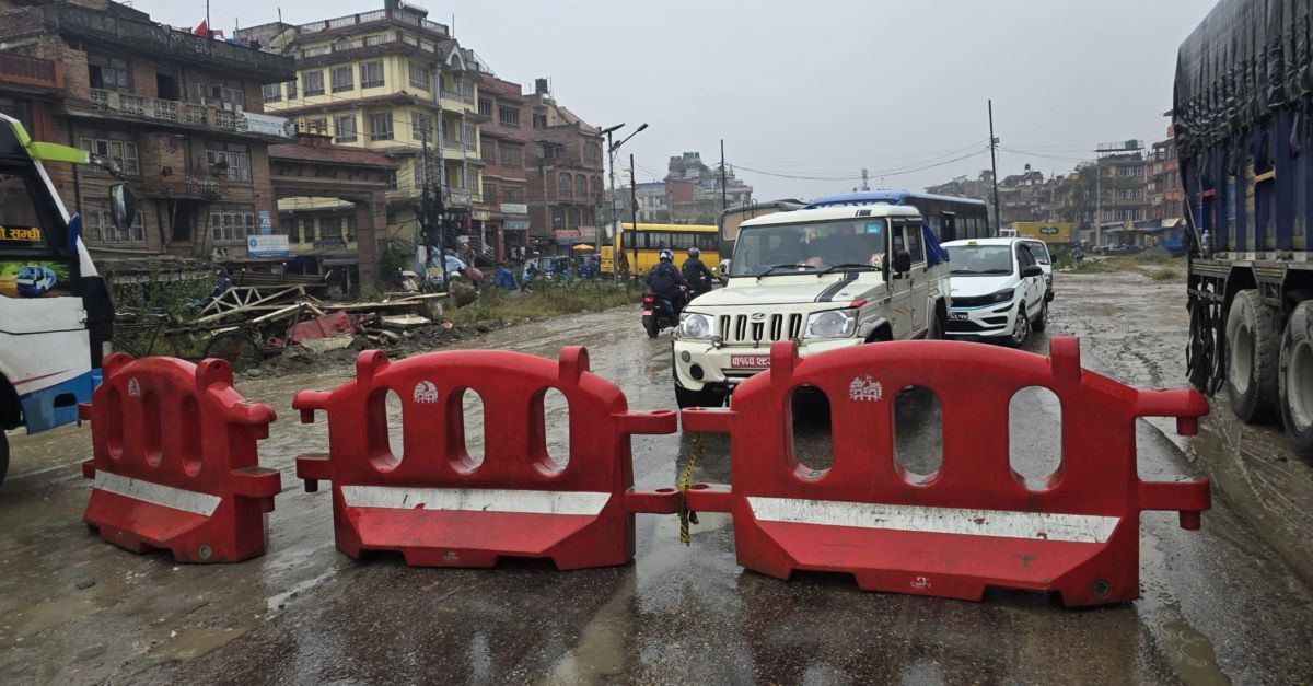 साँगामा लेदो पहिरो : बाटो बन्द,बैकल्पिक सडक प्रयोग