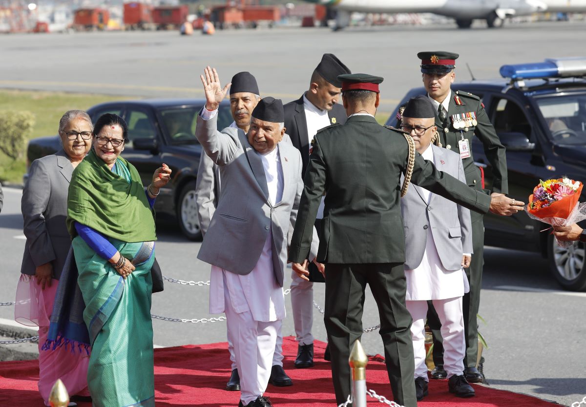 सामाजिक विकासका लागि दोस्रो विश्व शिखर सम्मेलनमा सहभागी हुन दोहा पुगे राष्ट्रपति