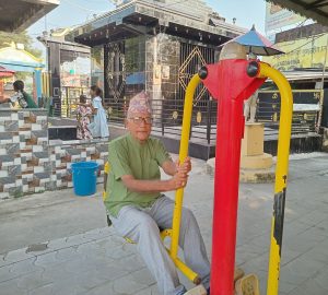 ८८ वर्षिय रेवतीरमणको तन्दुरुस्त सूत्र : बिहान व्यायाम, साँझमा हिडडुल