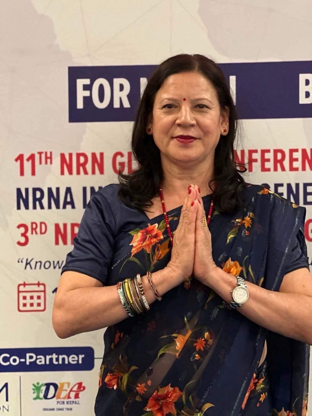 एनआरएनए महिला युरोप संयोजकमा गीता