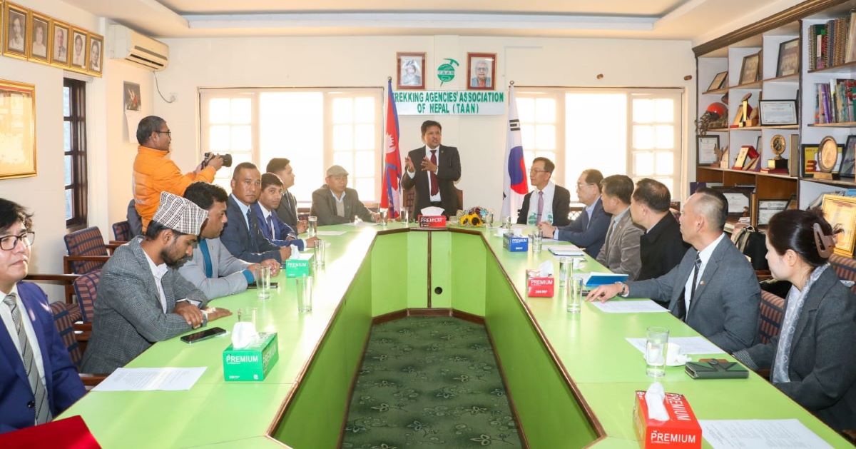 टान र काटाबीच पर्यटन प्रवद्र्धन गर्ने समझदारीपत्रमा हस्ताक्षर