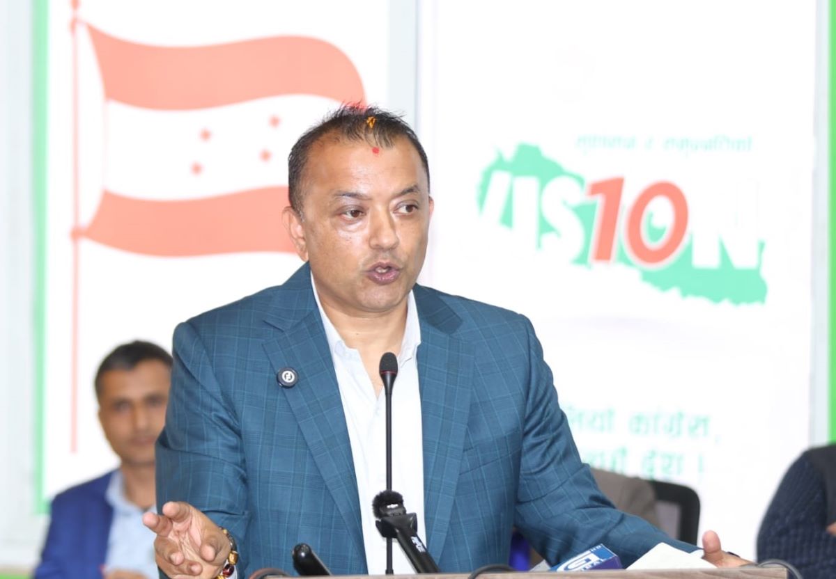 गगन थापाले अघि सारे  कांग्रेस ‘ग्रान्ड रिफर्म’ योजना