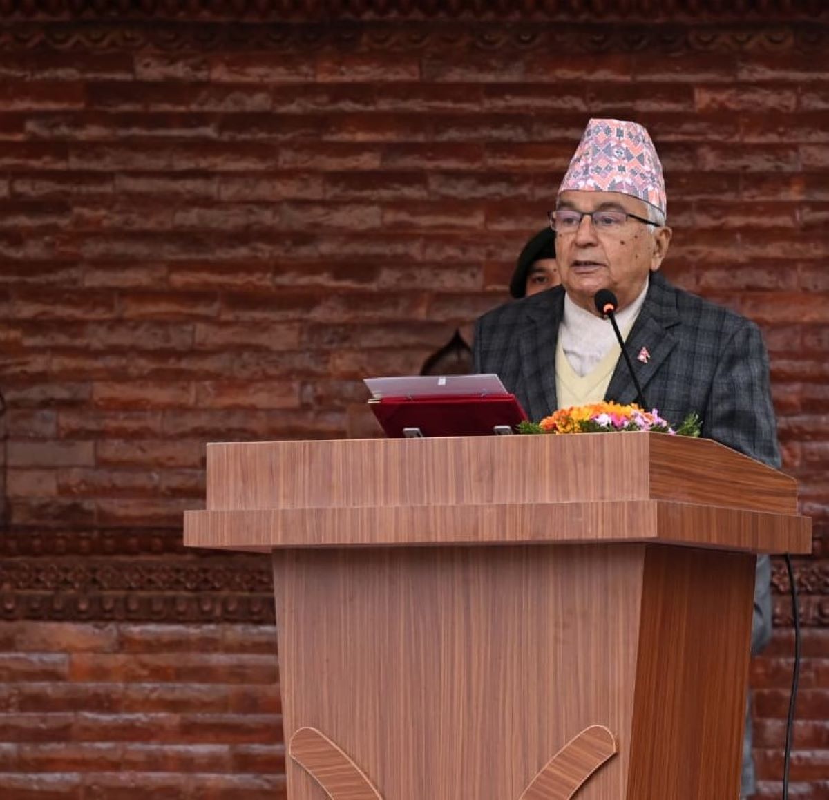 जनताद्वारा अभिव्यक्त राष्ट्र निर्माणको दायित्व पूरा गर्न राष्ट्रपतिको आह्वान