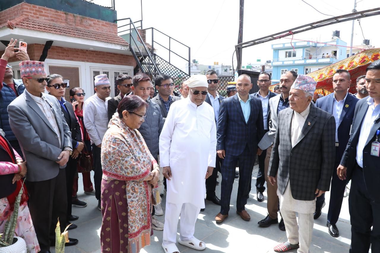 राष्ट्रपति पौडेलले ओलीका पिताको निधनमा समवेदन प्रकट गरे