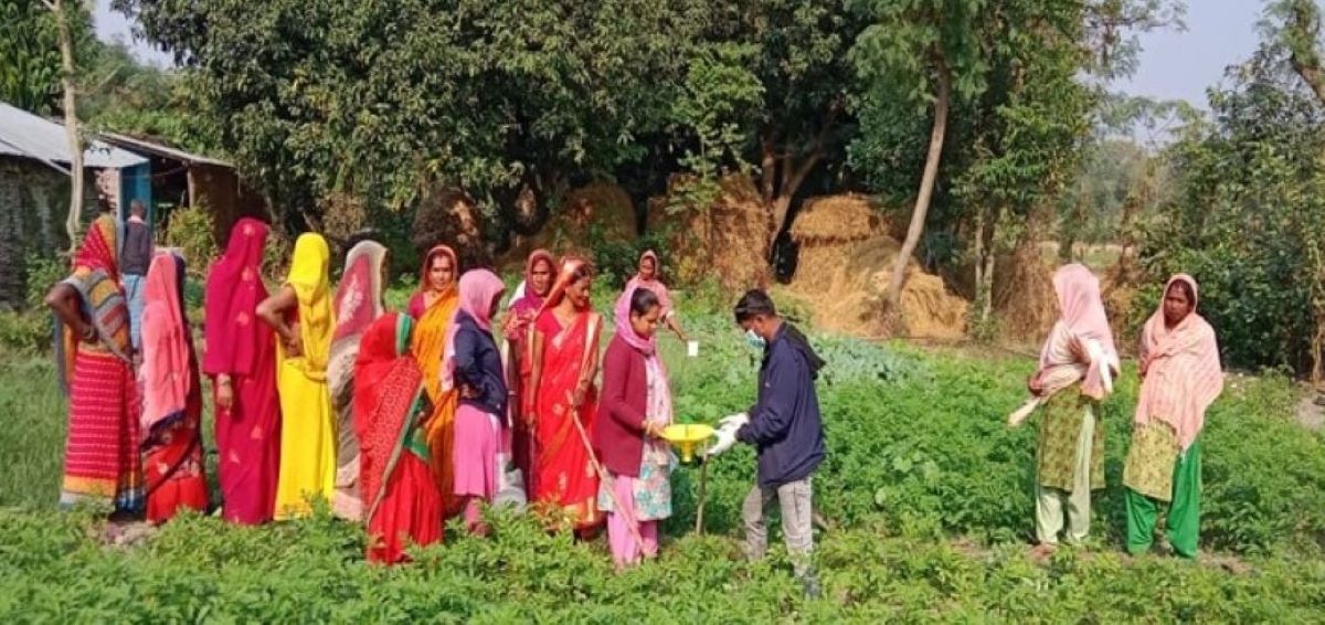 जलवायुमैत्री कृषिमार्फत चुनौती सामना गर्दै किसान