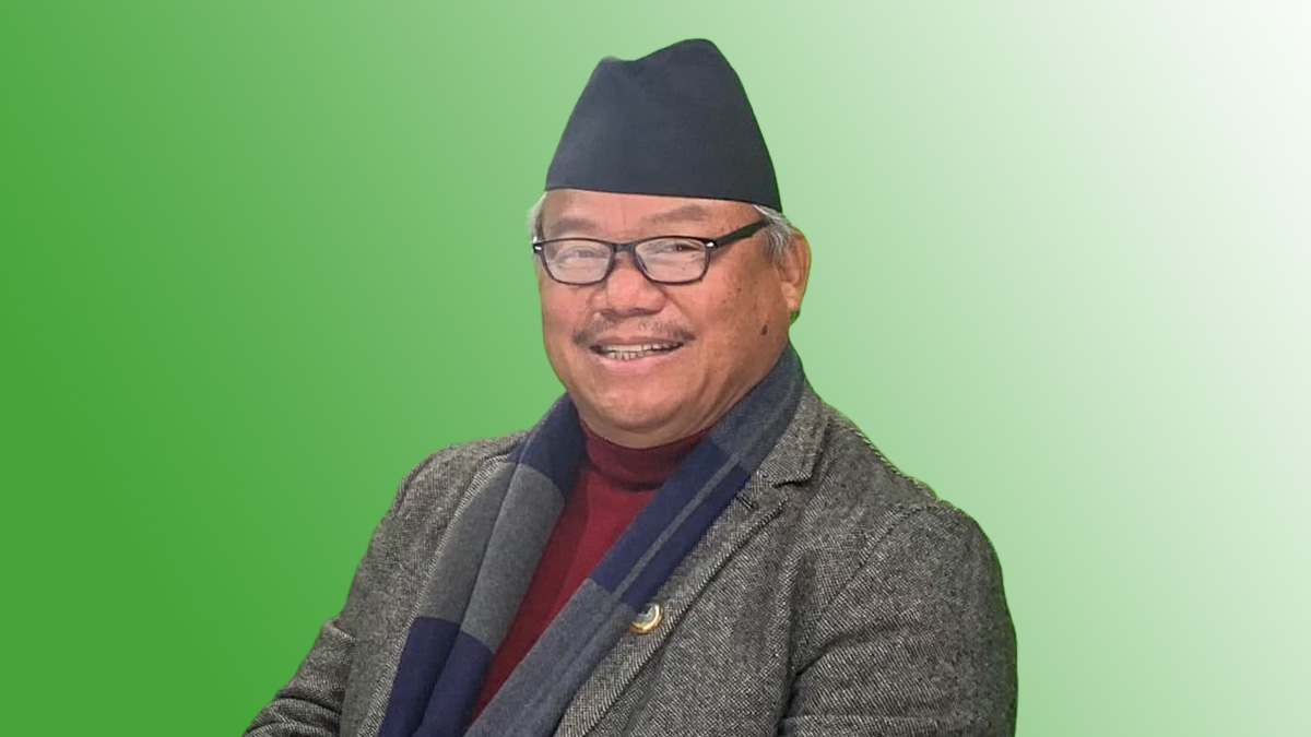 संसदमा कांग्रेसका भिष्मराज आङ्गदम्वेले सम्बोधन गर्ने