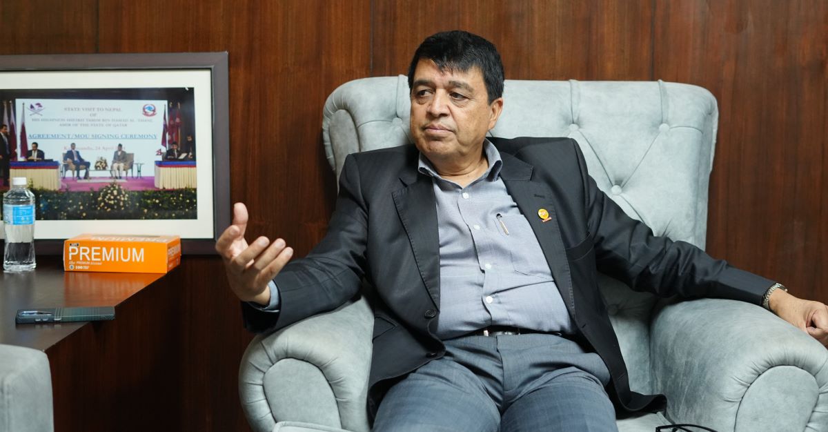 निजी क्षेत्रलाई विश्वासमा लिएर लगानीको वातावरण बनाए आर्थिक वृद्धिको लक्ष्य सजिलै हासिल हुन्छ : अध्यक्ष ढकाल