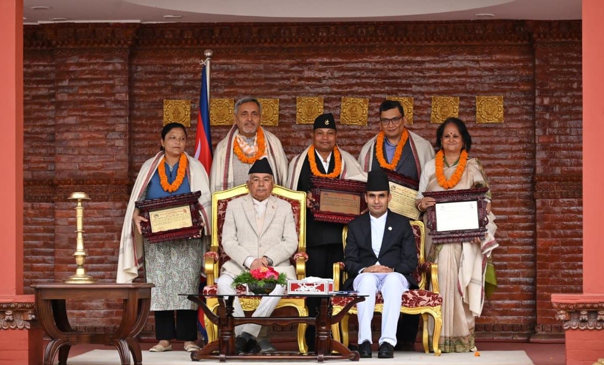 पत्रकारिता पुरस्कारबाट पाँच पत्रकार सम्मानित