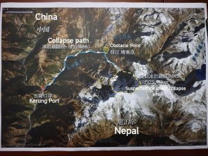 चीनले भन्यो पहिरोले ताल बनेको छ : नदीमा पानीको सतह निगरानी गर्दे सतर्क भएर उद्धार गर्नु