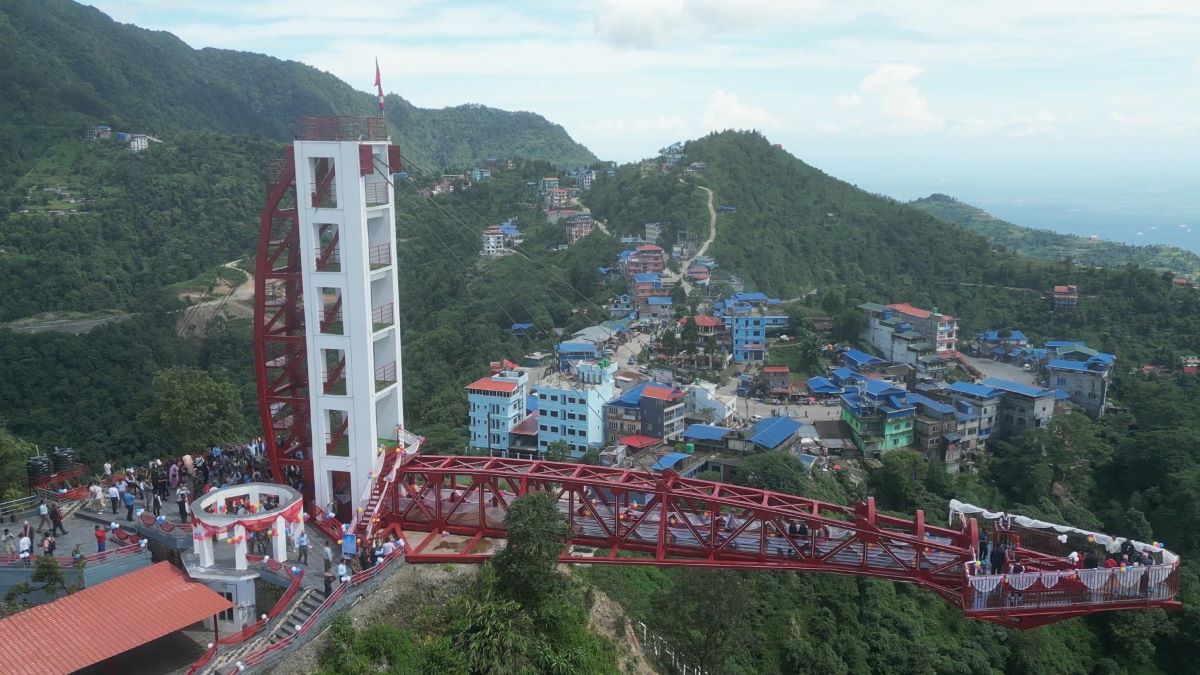 भेडेटार‘स्काइवाक’मा एकतिहाई भारतीय पर्यटक