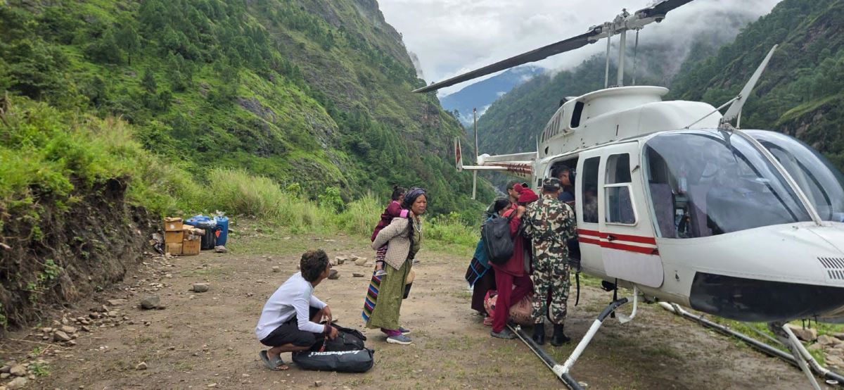 नेपाली सेनाको पछिल्लो अपडेट : बेलिब्रिज जडान र जलविद्युत आयोजनाहरुका भैरहेका उद्धार